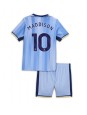 Tottenham Hotspur James Maddison #10 Replika Borta Kläder Barn 2024-25 Kortärmad (+ byxor)